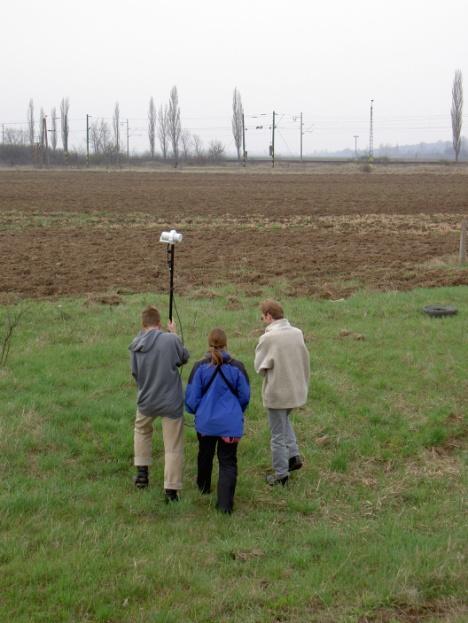 Nyékládháza 004-es földmágeses mérés Köryezetgeofzka mérés célja az volt, hogy