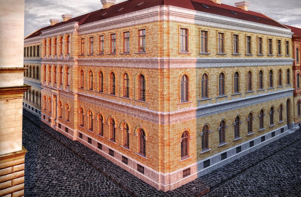185 1 iskolatörténeti emlékek 2 terházy és Trefort utca sarkán (jelenleg szálloda) és 1892-ben a Trefort utca 3. alatt (Hunyadi-palota). Az épület 1887 tavaszára elkészült. Így az 1886/87.