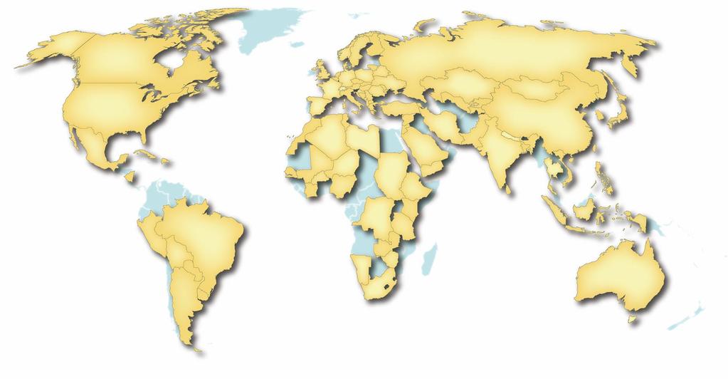 MEDISO WORLDWIDE DISTRIBUTION More than 1150 SPECT, planar cameras and Hybrid systems and 170 preclinical systems were distributed by MEDISO in 90 countries of the world: Europe Albania - Armenia -