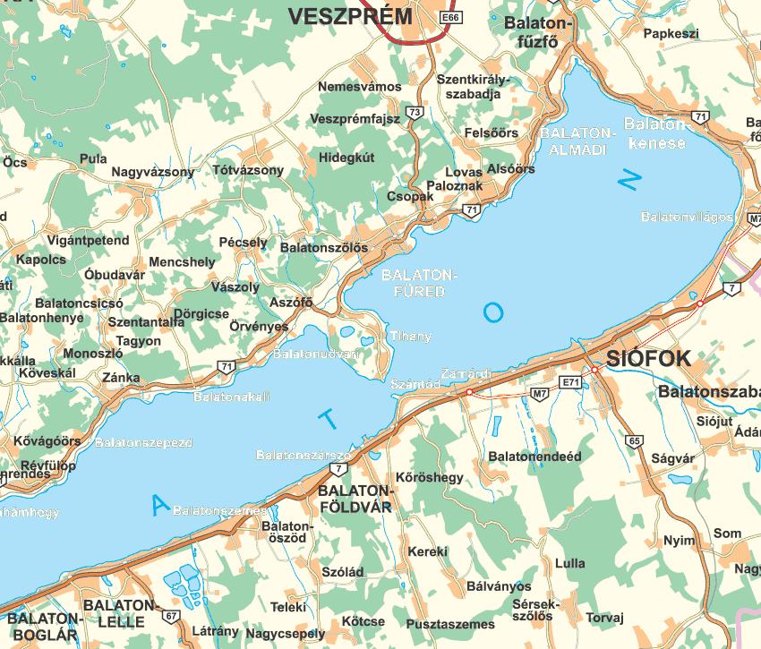 Rajt 2018. évi TECON KUPA október 06-án TÚRAVERSENY PÁLYARAJZ 1.sz. pálya BALATONFÜRED 1 1.sz. pálya jel: Alsóörs (GPS N 46 58,369 E 017 58,789 ) 2.sz. pályajel: Zamárdi (GPS N 46 53,814 E 017 55,824 ) 3.