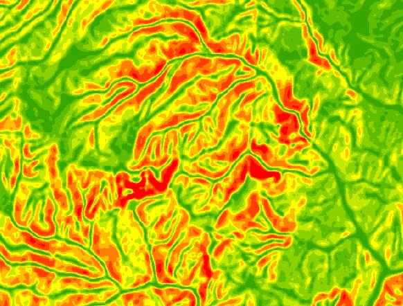 mértékig automatikusan működik. A mi adataink esetében csak a szintvonalaknál van értelme magasságot használni, itt megjelenik az Elevation mező neve.