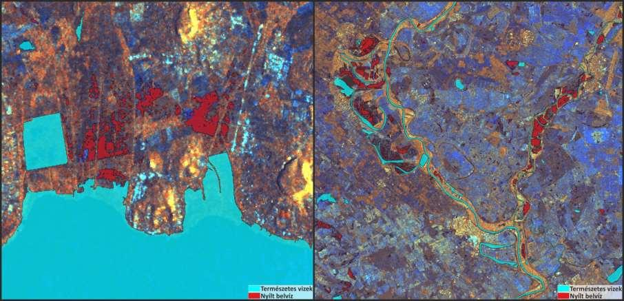 Kukoricabogár kártétel Belvíztérképezés Jégkár Parlagfűtérképezés Kivágat a Sentinel-1 radar