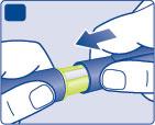 B Az inzulin fénytől való védelme érdekében minden egyes használat után tegye rá az injekciós toll kupakját az injekciós tollra.