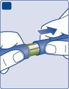 1. Az injekciós toll előkészítése Ellenőrizze az injekciós tolla címkéjén feltüntetett nevet és hatáserősséget, és győződjön meg arról, hogy az a