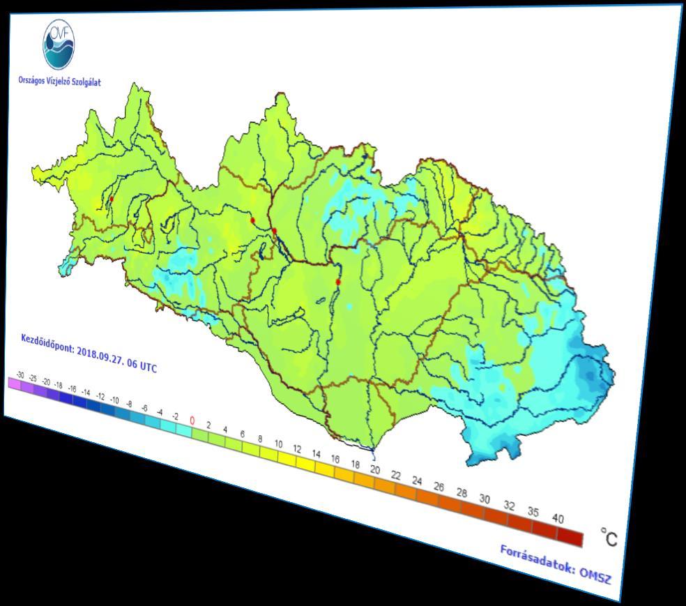 értékek 8-15 %-át is elérte. Időjárási helyzet Magyarország keleti felén, igazi meleg nyári idővel kezdődött szeptember.