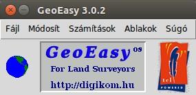 Kapcsolódás más programokhoz Input Műszer formátumok 10+ Output GeoEasy geo/coo/par GeoEasy dmp Műszer formátumok koord. (pl.