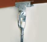 Rögzítő megoldások Ref : GRIPBET8 Ø 7,5 x 45 mm - M8-as menetes Ref : GRIPBEO90 Ø 7,5 x 35 mm - Shatlapfejű, 13-as kulcs (torx T40) 1 2 Beton csavar betonba csavarozható gyors rögzítő megoldás