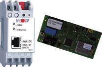 ISM8i ethernet interfész Wolf berendezés rendszerfüggetlen TCP/IP címes csatlakozása KNX interfész