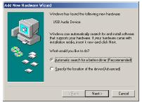 Driver-telepítés és -beállítások (Windows) Windows Me-használóknak 1 2 3 4 5 A GT-PRO csatlakoztatása nélkül indítsa el a Windows-t.