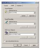 Windows XP-használóknak A rendszertől függően a System ikon közvetlenül a Control Panel-ben is lehet (Classic nézet). Ebben az esetben kattintson kétszer a System ikonra.