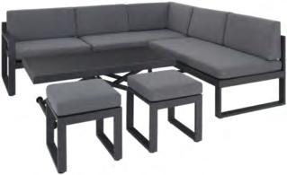 990,-Ft 6 Lounge garnitúra Moskau -27% 4 részes 4 részes 1db háromszemélyes kanapé 2db fotel, 1db asztal relaxációs funkció 1 2 Lounge kerti garnitúra Athen, 2 részes, 1db asztal kb.