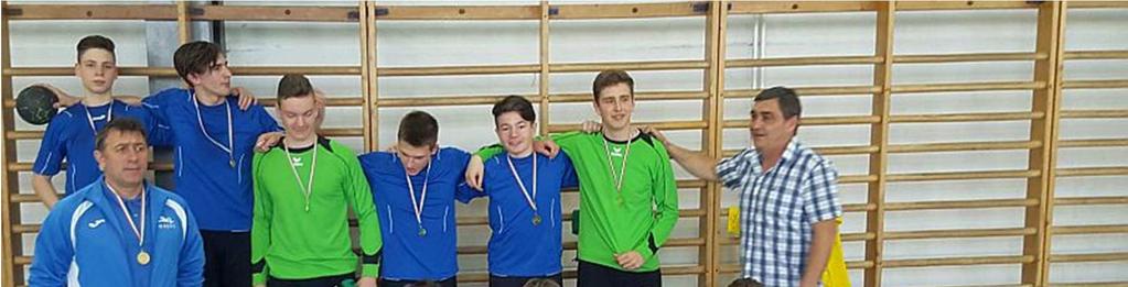 Kézilabda Diákolimpia 2016. április 20-án, iskolánk IV. korcsoportos fiú csapata 1.