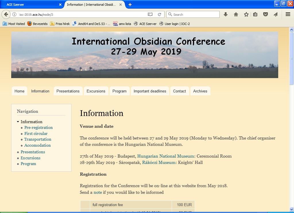 Obszidián konferencia 2019
