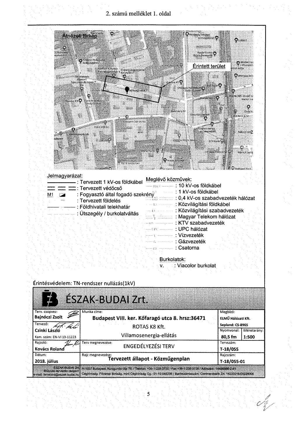 2. számú melléklet 1. oldal mmmmmmmmwálk^m ftp? ^^^V^^^^MM^^^^mm^íi ^. Erintett terület ' IÉ I ft r, L ^ w i. *i ^^^^^ I r* C 1 "". S >, T ^,, (HI1I»'.