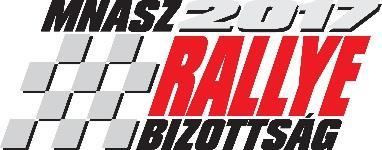 Az MNASZ Rallye Szakági Bizottság határozatai 2017 1/2017 Rallye Szakági Bizottság elektronikus határozat 2017.01.10.
