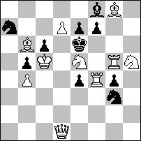 10 K24 Peter Sickinger Schach 1995 K26 Korponai József, Ajedrez Magico, 1971. s#3 10+10 1..f3! [2..g7+ xg7 3.dd6+ exd6#]; 1 c8 2..d4+ Kxd7 3.