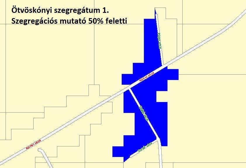 3.5 Telepek, szegregátumok helyzete a) a telep/szegregátum mint lakókörnyezet jellemzői (kiterjedtsége, területi elhelyezkedése, megközelíthetősége, lakásállományának állapota, közműellátottsága,