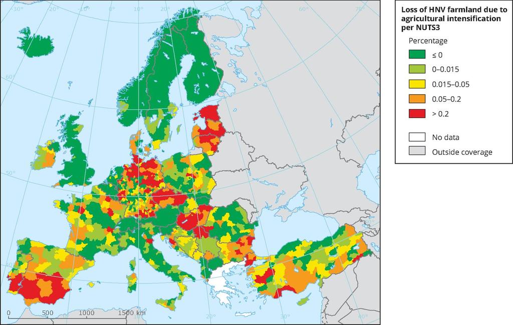 High nature value farmlands High nature value (HNV) farmland High