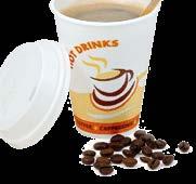 kávéspohár, füllel, barna 1 dl 24 Pohár üveghatású m.e.jel.