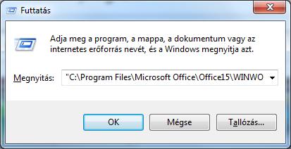 PROGRAMTELEPÍTÉS ÉS ELTÁVOLÍTÁS 35 A Windows 7 operációs rendszerben viszont a Start menüben található programokhoz külön is elérhető az adott programmal utoljára feldolgozott dokumentumok listája,