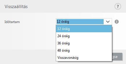 A Kapcsolódás proxyszerveren keresztül választógombot kell bejelölnie az alábbi esetekben: Az ESET NOD32 Antivirus frissítéséhez egy, az Eszközök > Proxyszerver beállításhoz megadottól eltérő