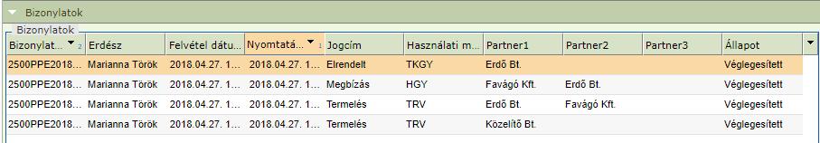 menüszalagon jobb szélén található Tranzakció véglegesítése gombbal.