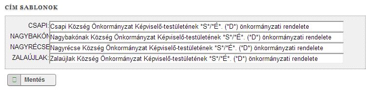 3. ÖNKORMÁNYZATI ÉS KORMÁNYHIVATALI PROFILBEÁLLÍTÁSOK A publikációra jogosultak adatait, valamint az önkormányzatok és a kormányhivatalok alapadatait a Magyar Közlöny Lap- és Könyvkiadó Kft.