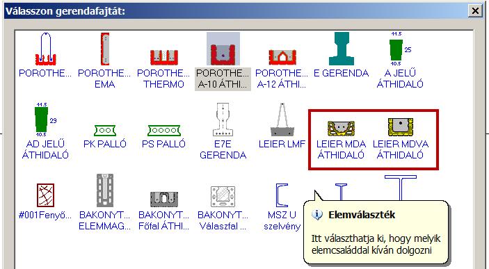 Előregyártott elemek Átdolgozott és kibővített választék az Előregyártott elemeknél Új LEIER áthidalók: Leier MDV és Leier MDVA áthidaló családok Új LEIER gerendahossz: Leier LMF gerendacsalád