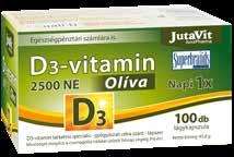 4399FT Jutavit D 3 -vitamin 2500NE olíva lágykapszula 100 db (12,30 Ft/db) 1499FT 1230FT 3399FT Béres C-vitamin 1500 mg RETARD csipkebogyó kivonattal + 3000 NE