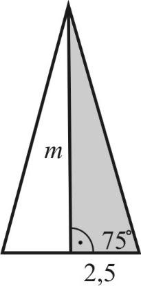 4. a) (A szabályos tizenkétszög területét kiszámíthatjuk úgy is, hogy 1 darab egybevágó, egyenlő szárú háromszögre bontjuk.