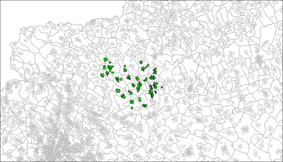 Munkanélküliségi ráta: 8% 20 km-en belül tömegközlekedéssel