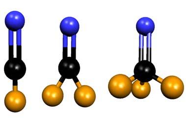 ahhoz a mechanizmushoz, ahogyan a fémkarbonil-komplexek (pl.: Ni(CO) 4, (Fe(CO) 5 ) képződnek.