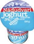 55-65,- Natúr joghurt 330g db