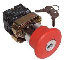 d 40 mm 1 1 NYGBC... NYGBR4P EN 60947-1 EN 60947-5-1 Reteszelt gombafejű nyomógombok Ie (AC 1, 30 V) Ie (AC 15, 30 V) Ie (DC 13, 50 V) 0,7 A 0,5-,5 max.