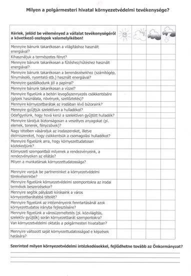 2.2. Képzési igény feltárása Tevékenységünkből adódóan minden munkatársunk folyamatosan mélyítheti ismereteit környezetvédelmi területen.