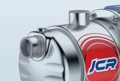 JCR1 JET rendszerű, önfelszívó elektromos szivattyúk Tiszta vízhez Háztartási használat TELJESÍTMÉNYTARTOMÁNY Szállítási teljesítmény