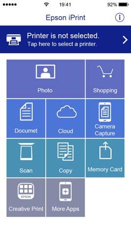 Az Epson iprint telepítése Az Epson iprint alkalmazást a következő URL vagy QR kód használatával telepítheti okos eszközére. http://ipr.