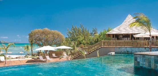 Zilwa Attitude Hotel Calodyne A sziget északi részén, Grand Gaube halászfalu közelében található a szálloda.