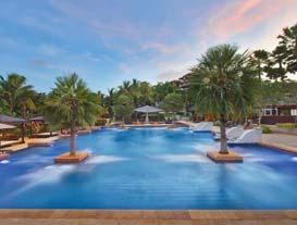 000 Ft-tól/fô Katathani Phuket Beach Resort Phuket / Kata Noi Beach A szálloda a sziget déli