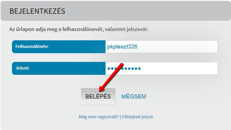 2.2 Elektronikus személyi igazolvánnyal történő azonosítás Elektronikus személyi igzolvánnyal történő azonosítás esetén elektronikus személyi