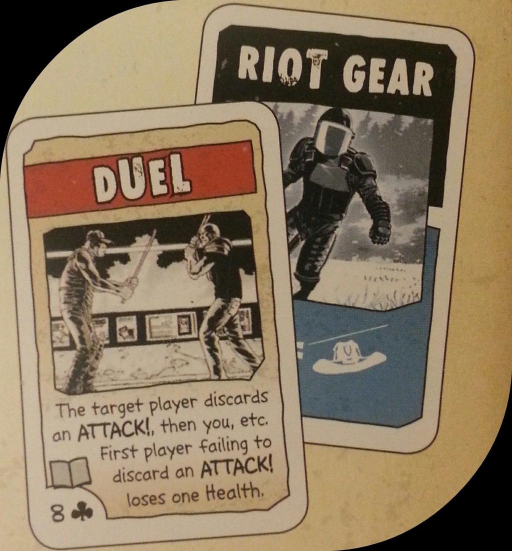 Körönként csak egy Támad! (Attack!) kártyát használhatsz (ez csak a Támad kártyára vonatkozik, azokra nem, amin az alábbi szimbólum szerepel.