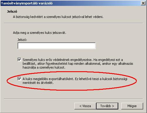 5.2. Biztonsági mentés készítése Mozilla Firefox böngészőből 1. Indítsa el a Firefox böngészőt. 2. Navigáljon el a Tanúsítványok menüpontig.