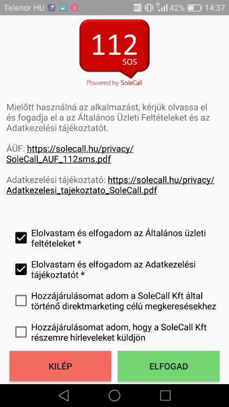 átirányításra. A személyes adatoknál a Név, Lakcím, Születési idő és a hallássérült státusz megjelölése kötelezően kitöltendő.