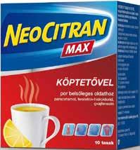 megoldás a megfázás és az influenza tüneteinek kezelésére.