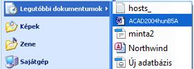 megjelenített helyi menü Új OpenDocument-szöveg parancsát. Ugyanezt a parancsot megtaláljuk a Windows Intéző (fájlkezelő) Fájl/Új almenüjében is.