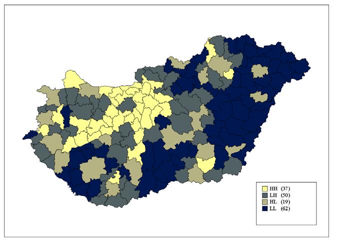 ELTE Regoáls Földrajz Taszék 005 hogy mára a Duátúl északyugat zóája szte egységes magas jövedelmű térséggé vált a klecvees évek elejé még kább csak a fővárosközel terekre, s az oa kduló tegelyekre