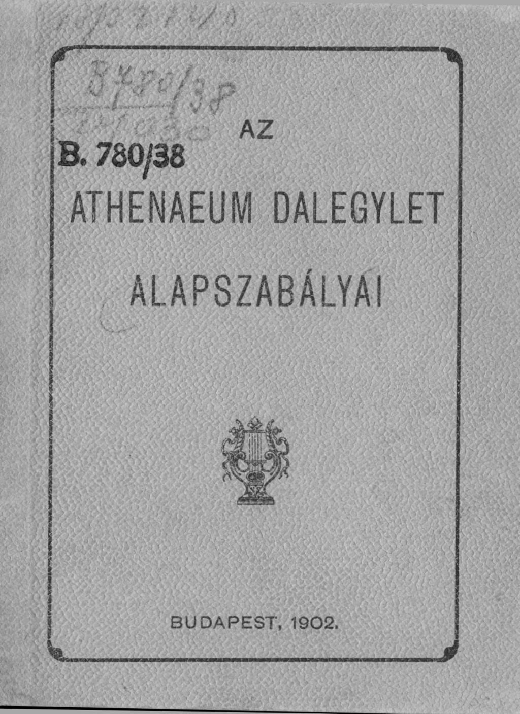 AZ ATHENAEUM DALEGYLET