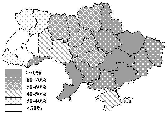 Kisebbségi Szemle 2017 2 Az ország lakosságának 87,8%-a beszélt ukránul, 67,7%-a pedig oroszul 2001-ben (2. táblázat).