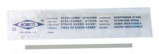 525 Acél szalag (HORICO) Sima, rozsdamentes, sterilizálható. 12 db/csomag. 029 63 nr.