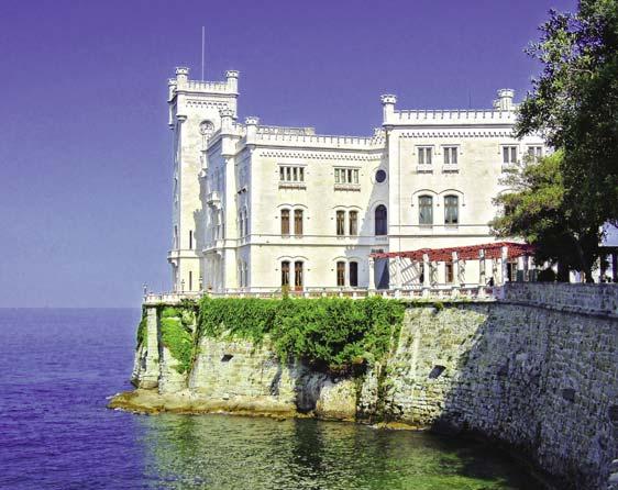 28 Olaszország Trieszt - Miramare kastély Velence Észak-Olaszország - Szlovénia ÉSZAK-OLASZ KISKÖRÚT (Velence - Trieszt - Verona - Padova - Garda-tó) Olaszországban mindenki rátalálhat a számára